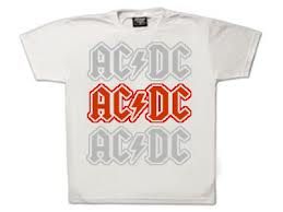 Camiseta da Bandas ACDC