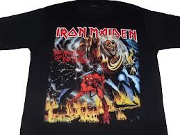 Camiseta do Iron Maiden