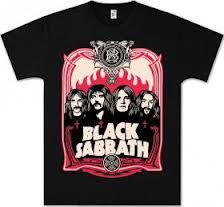 Camiseta da Banda Black Sabbat