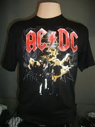 Camiseta da Bandas ACDC