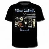 Camiseta da Banda Black Sabbat