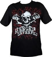Camiseta da Bandas Avenged Servenford