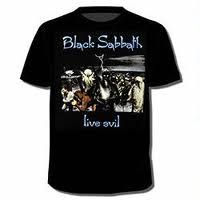 Camiseta da Banda Black Sabbat