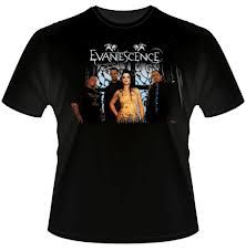 camiseta de Evanescence