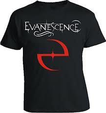 camiseta de Evanescence
