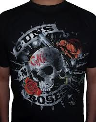 Camiseta do Guns 'N' Roses