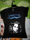 camiseta de Evanescence