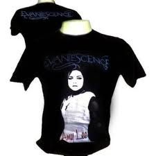 camiseta de Evanescence