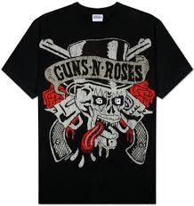 Camiseta do Guns 'N' Roses