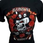 Camiseta do Guns 'N' Roses